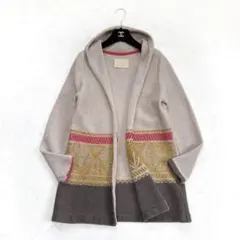 Pal’las Palace パラスパレス ウール カーディガン 柄 ベージュ