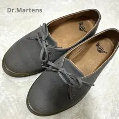 Dr.Martens 3ホール シューズ グレー キャンバス UK4 レディースのサムネイル
