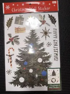 【Xmas】クリスマス　ウォールステッカー　2冊セット