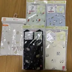 まとめ売り！ユニクロ長袖ボディスーツ　70cm