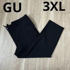 GU☆アンクルパンツ スラックス ブラック 3XL