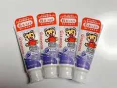 산스타 소다테코 약용 치약 포도맛 4종 세트 시마지로