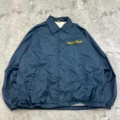 カ*ー様 USA製　チャンピオン　ノートルダム　ロゴ　コーチジャケット　古着　ネ
