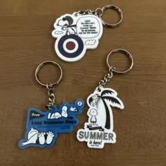スヌーピー アクリルキーホルダー3つセット　未使用品