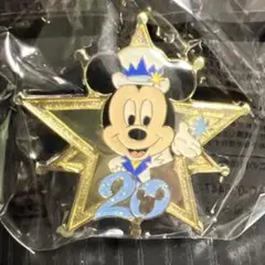 【20周年】ピンバッチ【ミッキー】