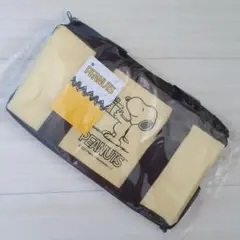 PEANUTS スヌーピー 保冷バッグ 保温バッグ イエロー 黄色