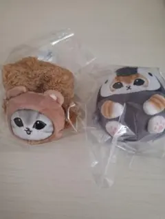 mofusand ぬいぐるみヘアゴムセット
