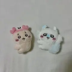 ちいかわ モモンガ 古本屋 ぬいぐるみ マスコット クリップ 抱きつき