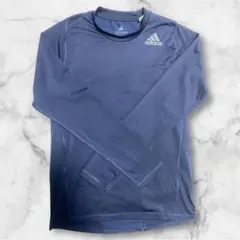 adidas ALPHASKIN スポーツウェア Tシャツネイビー M