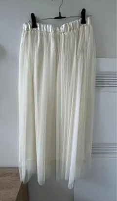 チュールシフォンスカート　earthmusic＆ecology