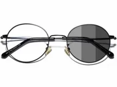 伊達 メガネ 偏光 レンズ ボストン サングラス UV ブルーライト 男女兼用