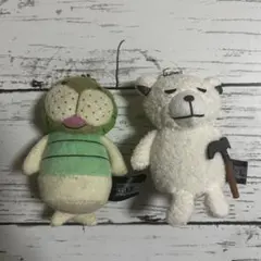 ワンピース クンフージュゴン ハイキングベア ストラップ マスコットのサムネイル