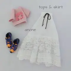 22cmドール　♡ハンドメイド服♡　No,166