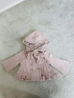 JILL STUART フード付きアウター 90 ピンク