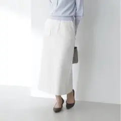 ナチュラルビューティーベーシック☆ツイードタイトスカート