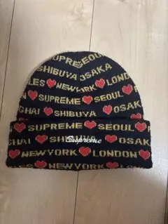 supreme shibuya ビーニー