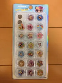 サンリオ　日焼けキティ　おはじきシール　キラコロ