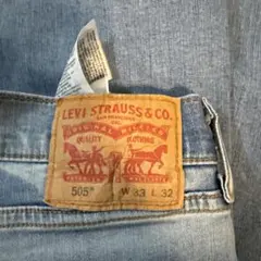LEVI'S 505 デニムパンツ W33 L32
