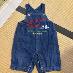 デニムオーバーオール 80cm