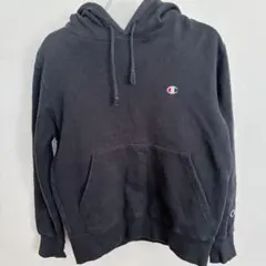Champion ブラック パーカー 【S】 ユニセックス 男女兼用