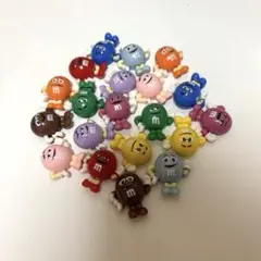 M&M m&m’s エムアンドエムズ mチョコ キャラクター デコパーツ 20個