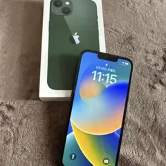 Apple iPhone 13 ミッドナイトグリーン 本体
