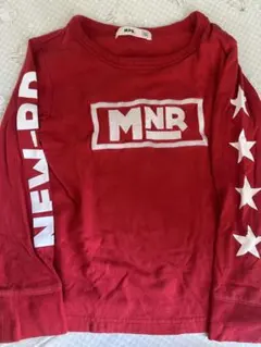 MPS. レッド 長袖カットソー 120