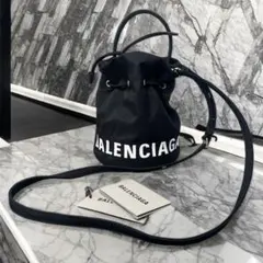 新品未使用☆バレンシアガ☆BALENCIAGA 巾着バッグ ドローストリング 