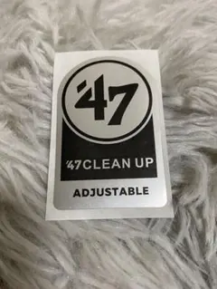 47ブランド　キャップ　ステッカーシール