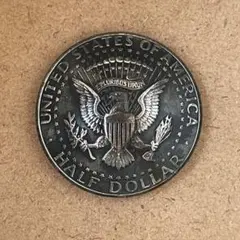 アメリカ　ケネディハーフダラー コンチョ 　1974 イーグル
