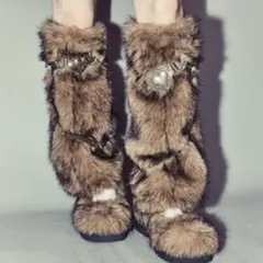 Candy Stripper 3WAY BELT FUR ブーツ M 24cm