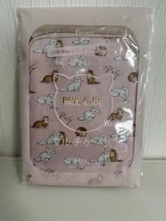 PAUL & JOE マルチケース 猫柄 ピンクのサムネイル