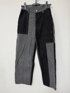 デニムパンツ ブラック・グレー　レディース