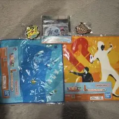 東海オンエア　一番くじ　タオル　ラバーチャーム　ステッカー　セット