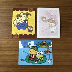 amiiboカード　サンリオ　おまけ　シール　ステッカー