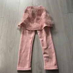 スカートズボン 裏起毛