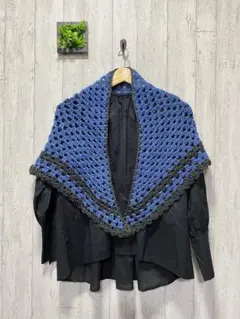 ハンドメイド 手編み ストール 編み物