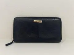 GUCCI グッチ シマ ラウンドファスナー 長財布 ブラックのサムネイル