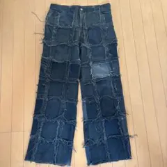 リメイク　デニム　古着　パンツ