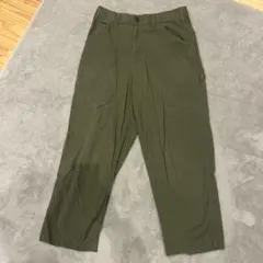 GU カーゴパンツ サイズS オリーブ