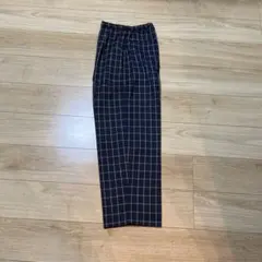 パンツ　アーバンリサーチ　ネイビーチェック