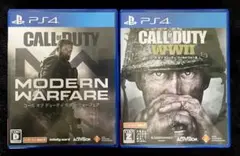 PS4 ゲームソフト 2枚セット コールオブデューティ