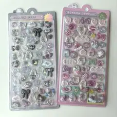 【正規品】BONBON DROPシール しろくろ ゆにこん　ボンボン 2枚セットのサムネイル