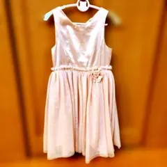 H&M ワンピース ドレス ピンク ラメ ハロウィン 発表会 140cm