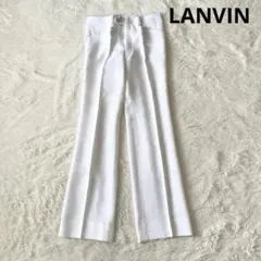 ランバン　メンズ　スラックス　パンツ　ズボン　白　ホワイト　LANVIN 古着のサムネイル