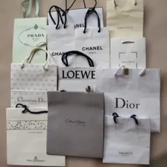 ブランドショップ袋セット(12点)
