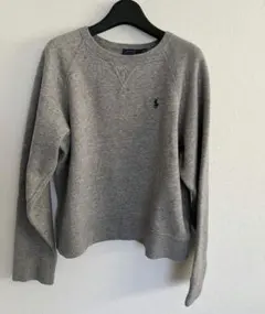 polo ralph lauren スウェット　トレーナー　グレー