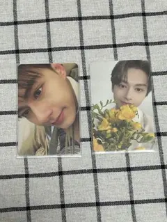 K-POP タレントカード 2枚セット　seventeen セブチ　ジュントレカ