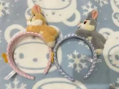 ディズニー　カチューシャ とんすけ&ミスバニー 2個セット