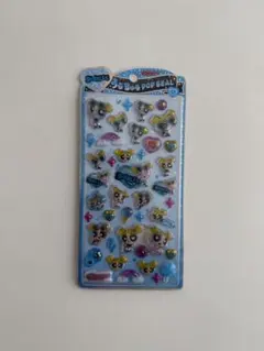 【新品】パワーパフガールズ　うるちゅるポップシール　バブルス